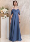 Eleanor Maxi Dress (Dusty Blue)