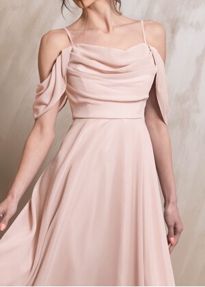Eleanor Maxi Dress (Pink champagne)