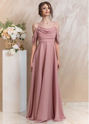 Eleanor Maxi Dress (Pink sorbet)