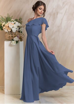 Helena Maxi Dress (Dusty blue)