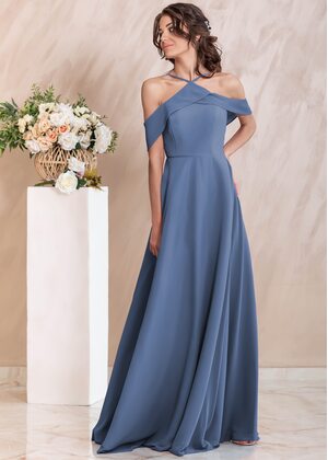 Mirabella Maxi Dress (Dusty blue)