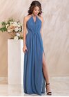 Serena Maxi Dress (Dusty blue)