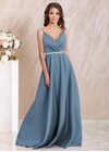 Leticia Maxi Dress (Silver blue)