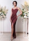 Lenora Maxi Dress (Wine)