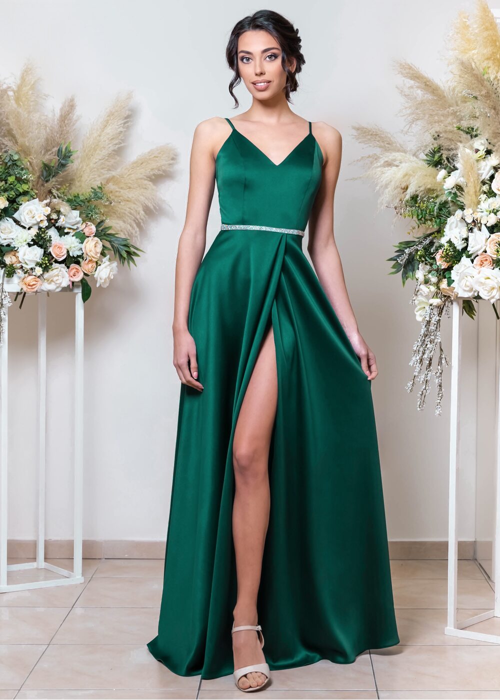 Harriett Maxi Dress (Emerald)