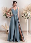 Tiffany Maxi Dress (Silver blue)