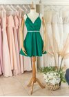 Leticia Mini Dress (Green)