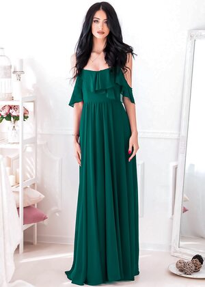 Evangelina Maxi Dress (Emerald)