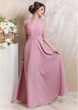 Special Moments Maxi Dress (Dusty Rose)