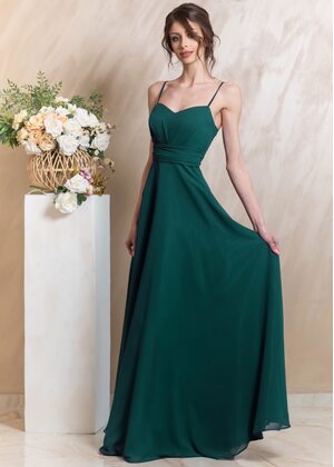 Violetta Maxi Dress (Emerald)